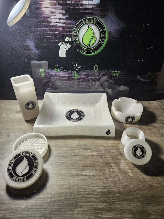 5-in-1  Glow In The Dark Cotton Candy 420 Showpiece