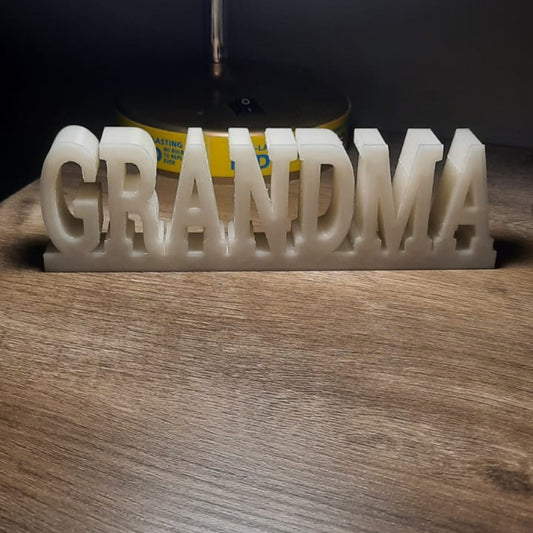 Glow In The Dark Grandma Table Stand 6" X 2"