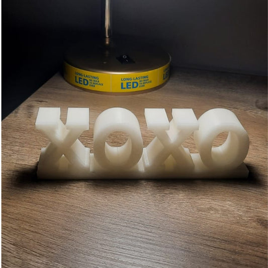 Glow In The Dark XOXO Table Stand 6" X 2"