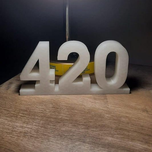 Glow In The Dark 420 Table Stand 6" X "3