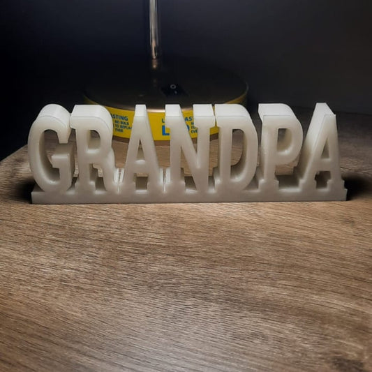 Glow In The Dark Grandpa Table Stand 6" X 2"