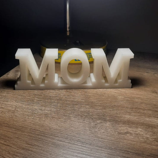 Glow In The Dark Mom Table Stand 6" X 2"